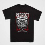 Μπλουζάκι με στάμπα/Respect