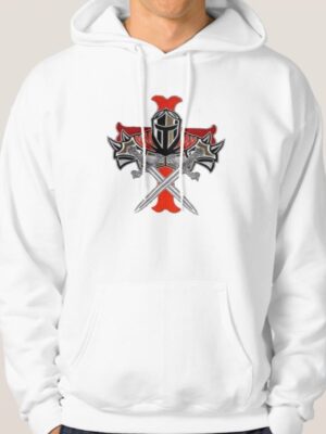 Ανδρικό φούτερ/Knights Templar Legacy, in hoc signo vinces hoodie, φούτερ λευκό,,με στάμπα,φούτερ ανδρικό,φούτερ με κουκούλα και τσέπες,φούτερ με εκτύπωση,hoodie,warriors cross,knights templar.