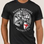t-shirt saint michael