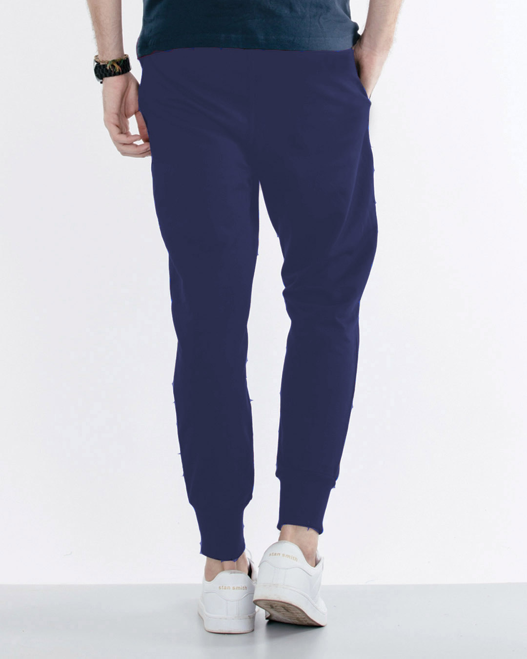 blue fleece pants