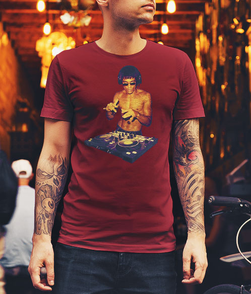 Μπλουζάκι με στάμπα/Bruce Lee