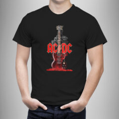 Ανδρικό μπλουζάκι/ACDC μαύρο μπλουζάκι με στάμπα acdc,music,music band,rock n roll,rock legends,μπλουζάκι κοντομάνικο,μπλουζάκι με σχέδιο,t-shirt με σχέδιο,ανδρικό t-shirt,βαμβακερό μπλουζάκι.