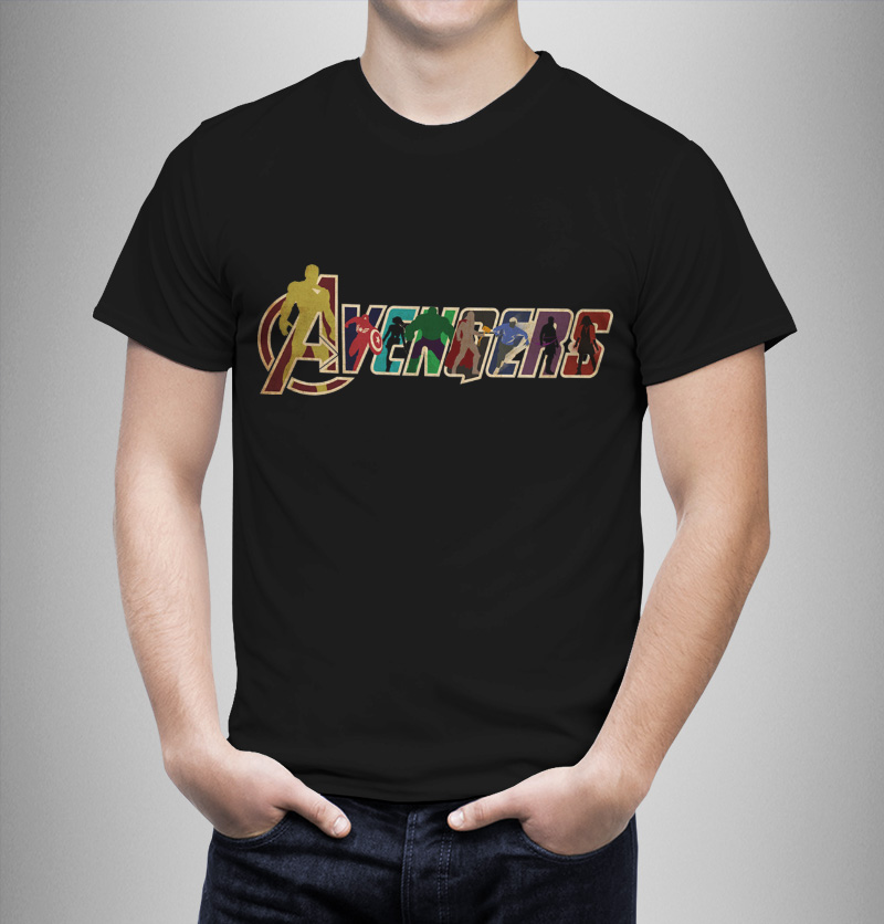 Μπλουζάκι με στάμπα/Avengers