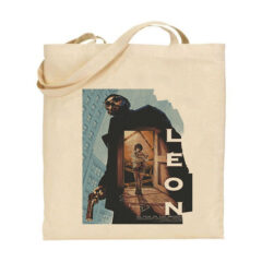 Τσάντα tote/Leon the professional, tote bag υφασμάτινη με τύπωμα leo the professional,movie,poster,Υφασμάτινες τσάντες με σχέδιο,βαμβακερές,tote bags,cotton bags,τσάντες με τύπωμα,στάμπα.