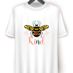 Παιδικό μπλουζάκι/Be kind, ΛΕΥΚΟ ΠΑΙΔΙΚΟ ΜΠΛΟΥΖΑΚΙ ΜΕ ΕΚΤΥΠΩΣΗ,για αγόρι,για κορίτσι, μπλουζάκι με στάμπα,βαμβακερό.