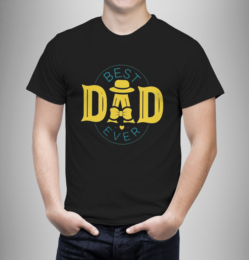 Μπλουζάκι με στάμπα /Dad bow