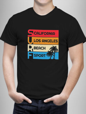 Μπλουζάκι με στάμπα/Surfing usa, t-shirt κοντομάνικο,με τύπωμα,πολύχρωμη,καλιφόρνια,μαύρο μπλουζάκι με στάμπα,μπλουζάκι κοντομάνικο,μπλουζάκι με σχέδιο,t-shirt με σχέδιο,ανδρικό t-shirt,βαμβακερό μπλουζάκι.