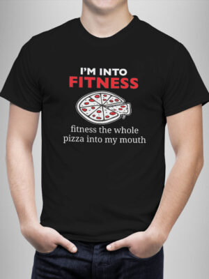 Μπλουζάκι με στάμπα/Fitness humour, printed t-shirt,with pizza design,for men. μπλουζάκι με στάμπα,χιουμοριστικό,πίτσα,αθλητισμός,γυμναστική,μαύρο μπλουζάκι με στάμπα,μπλουζάκι κοντομάνικο,μπλουζάκι με σχέδιο,t-shirt με σχέδιο,ανδρικό t-shirt,βαμβακερό μπλουζάκι.