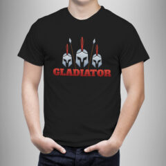 Μπλουζάκι με στάμπα/Gladiator-Μονομάχος, men's t-shirt,gladiator theme,red letters,movie,fans. μπλουζάκι κοντομάνικο με τύπωμα απο ταινία ,ο μονομάχος,μαύρο μπλουζάκι με στάμπα,μπλουζάκι κοντομάνικο,μπλουζάκι με σχέδιο,t-shirt με σχέδιο,ανδρικό t-shirt,βαμβακερό μπλουζάκι.