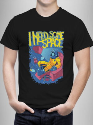 Μπλουζάκι με στάμπα/I need space, t-shirt καλοκαιρινό,με σχέδιο,κωμικό,μπλέ ,αστρονάυτης,μαύρο μπλουζάκι με στάμπα,μπλουζάκι κοντομάνικο,μπλουζάκι με σχέδιο,t-shirt με σχέδιο,ανδρικό t-shirt,βαμβακερό μπλουζάκι.