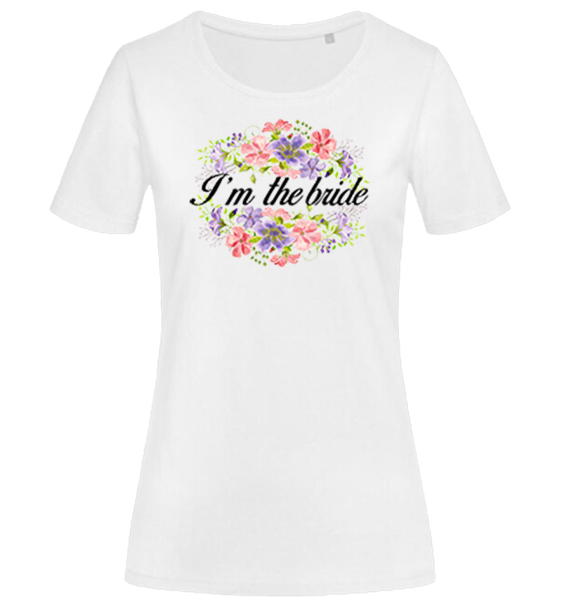 Γυναικείο μπλουζάκι με στάμπα/Im the bride
