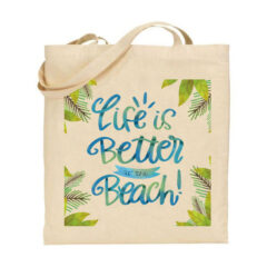 Τσάντα tote/Beach life, tote bag with summer quote. υφασμάτινη τσάντα για την παραλία,Υφασμάτινες τσάντες με σχέδιο,βαμβακερές,tote bags,cotton bags,τσάντες με τύπωμα,στάμπα.