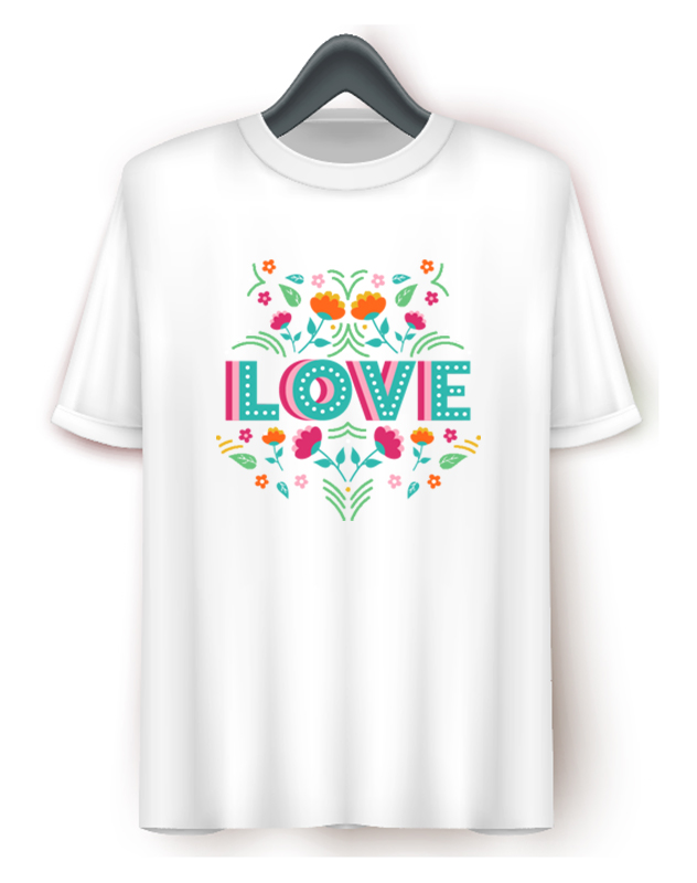 Παιδικό μπλουζάκι/Modern love floral