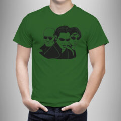Μπλουζάκι με στάμπα/Μatrix characters, men's t-shirt green,with matrix print,movie fans. μπλουζάκι κοντομάνικο με τύπωμα απο ταινία,μάτριξ,επιστημονική φαντασία,πράσινο μπλουζάκι με στάμπα,μπλουζάκι κοντομάνικο,μπλουζάκι με σχέδιο,t-shirt με σχέδιο,ανδρικό t-shirt,βαμβακερό μπλουζάκι.