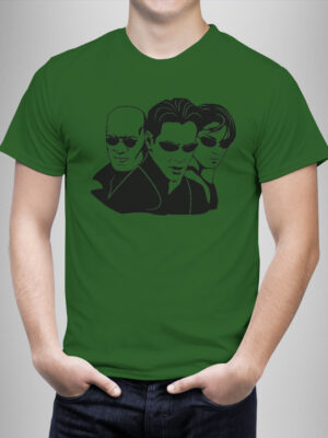 Μπλουζάκι με στάμπα/Μatrix characters, men's t-shirt green,with matrix print,movie fans. μπλουζάκι κοντομάνικο με τύπωμα απο ταινία,μάτριξ,επιστημονική φαντασία,πράσινο μπλουζάκι με στάμπα,μπλουζάκι κοντομάνικο,μπλουζάκι με σχέδιο,t-shirt με σχέδιο,ανδρικό t-shirt,βαμβακερό μπλουζάκι.