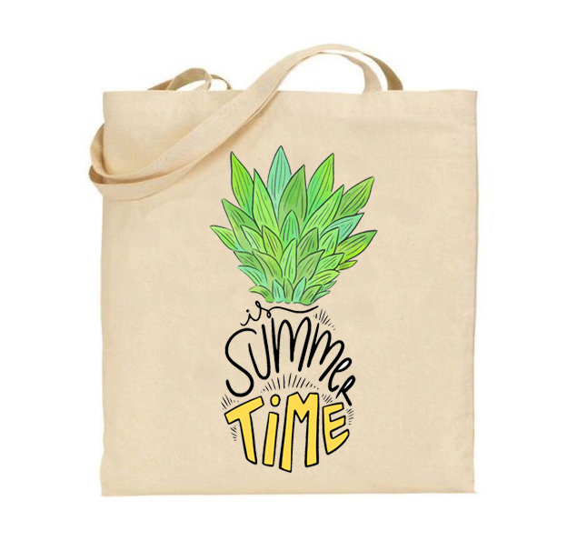 Τσάντα tote/Summer pineapple