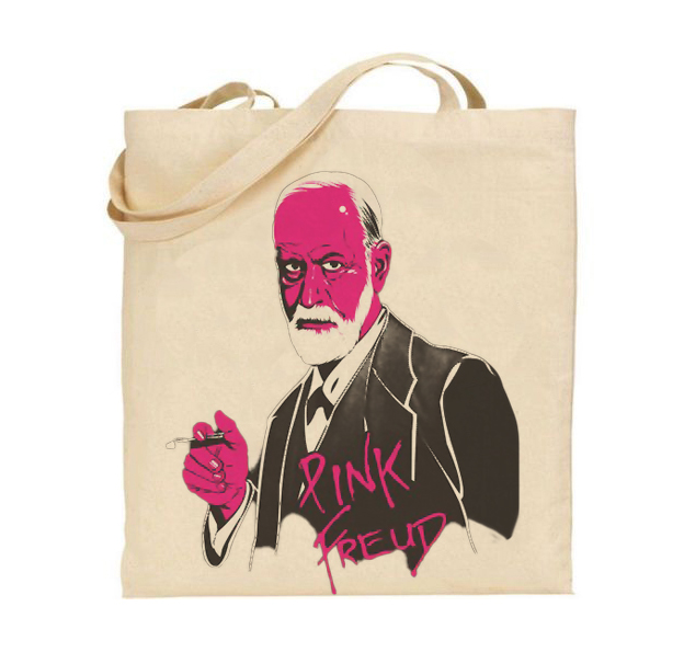 Τσάντα tote/Pink freud