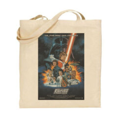 Τσάντα tote/Star Wars poster, star wars tote bag,υφασμάτινη τσάντα με στάμπα,Υφασμάτινες τσάντες με σχέδιο,βαμβακερές,tote bags,cotton bags,τσάντες με τύπωμα,στάμπα.