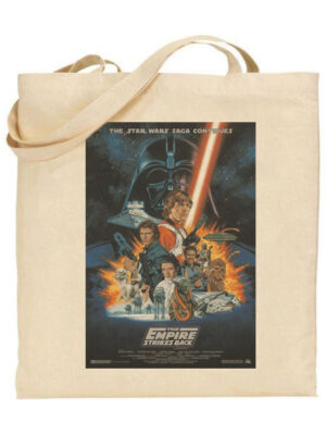 Τσάντα tote/Star Wars poster, star wars tote bag,υφασμάτινη τσάντα με στάμπα,Υφασμάτινες τσάντες με σχέδιο,βαμβακερές,tote bags,cotton bags,τσάντες με τύπωμα,στάμπα.