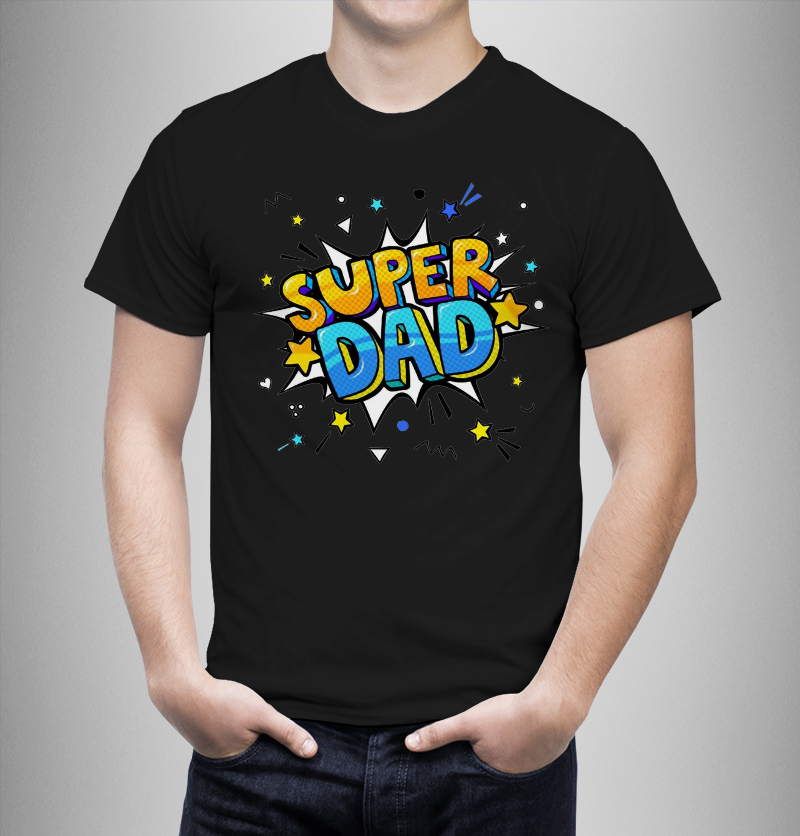 Μπλουζάκι με στάμπα/Superdad