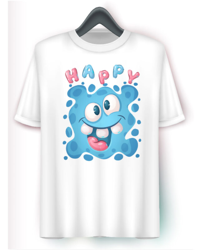 Παιδικό μπλουζάκι/Happy monster