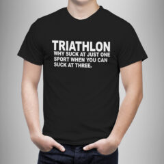 Μπλουζάκι με στάμπα/Triathlon humour, t-shirt for men. Μπλουζάκι κοντομάνικο με τύπωμα για αθλητές. χιουμοριστικό,αθλήματα,μαύρο μπλουζάκι με στάμπα,μπλουζάκι κοντομάνικο,μπλουζάκι με σχέδιο,t-shirt με σχέδιο,ανδρικό t-shirt,βαμβακερό μπλουζάκι.