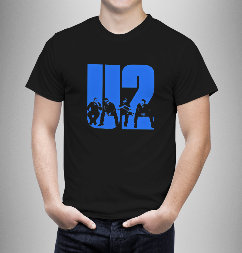 Μπλουζάκι με στάμπα/U2