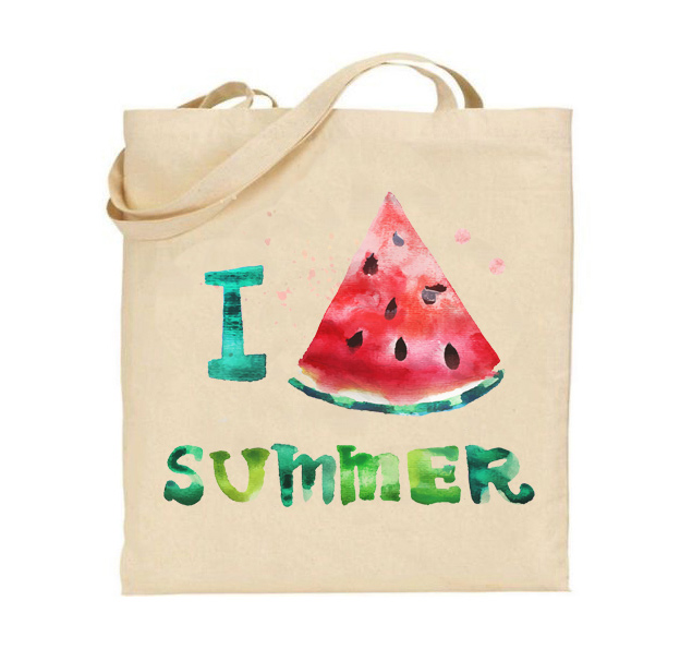 Τσάντα tote/Summer watermelon