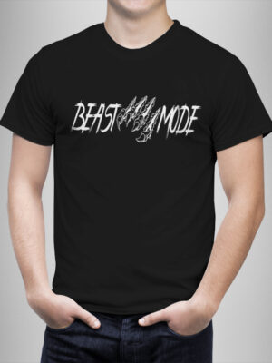 Μπλουζάκι με στάμπα/Βeast mode, t-shirt with digital print,gym lovers,gym,athlete,beast,μπλουζάκι με στάμπα,για γυμναστήριο,αθλητές,μαύρο μπλουζάκι με στάμπα,μπλουζάκι κοντομάνικο,μπλουζάκι με σχέδιο,t-shirt με σχέδιο,ανδρικό t-shirt,βαμβακερό μπλουζάκι.