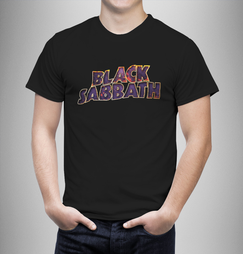 Μπλουζάκι με στάμπα/ Black Sabbath3D