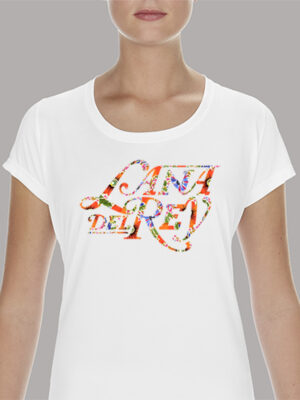 Γυναικείο μπλουζάκι με στάμπα/Lana del rey, woman's t-shirt ,with digital print,floral,Lana del rey,music. μπλουζάκι με σχέδιο,μουσική,Λάνα ντελ ρέι,λευκό μπλουζάκι με στάμπα,μπλουζάκι κοντομάνικο,μπλουζάκι με σχέδιο,t-shirt με σχέδιο,ανδρικό t-shirt,βαμβακερό μπλουζάκι.