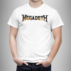 Μπλουζάκι με στάμπα/Megadeth, μπλουζάκι με τύπωμα, ροκ συγκρότημα, μουσική, Megadeth,Metal band,music,λευκό μπλουζάκι με στάμπα,μπλουζάκι κοντομάνικο,μπλουζάκι με σχέδιο,t-shirt με σχέδιο,ανδρικό t-shirt,βαμβακερό μπλουζάκι.