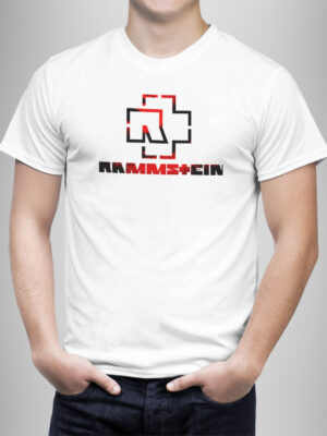 Μπλουζάκι με στάμπα/Rammstein, Rammstein,t-shirt print,black-red,text effect,μουσική,ροκ,μπάντα,συγκρότημα,λευκό μπλουζάκι με στάμπα,μπλουζάκι κοντομάνικο,μπλουζάκι με σχέδιο,t-shirt με σχέδιο,ανδρικό t-shirt,βαμβακερό μπλουζάκι.