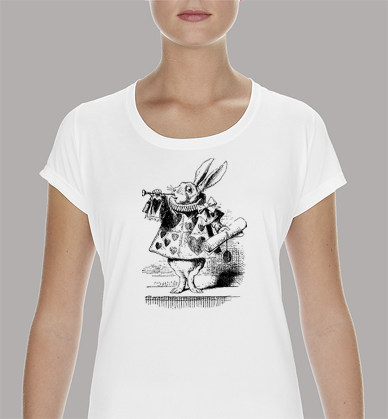 Γυναικείο μπλουζάκι με στάμπα/Alice