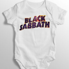 Βρεφικό φορμάκι/Βlack Sabbath, φορμάκι για μωρά,με μουσικό συγκρότημα,μόβ γράμματα,3d effect,black sabbath,φορμάκι για μωρά,μωρουδιακά ρούχα,φορμάκι με σχέδιο,baby,φορμάκι με τύπωμα,φορμάκι με στάμπα,φορμάκι άσπρο,φορμάκια,στάμπες
