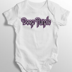 Βρεφικό φορμάκι/Deep purple, Deep purple,rock band,purple letters,lettering,3d effect, φορμάκι για μωρά,με τύπωμα,ρόκ συγκρότημα,μουσική,φορμάκι για μωρά,μωρουδιακά ρούχα,φορμάκι με σχέδιο,baby,φορμάκι με τύπωμα,φορμάκι με στάμπα,φορμάκι άσπρο,φορμάκια,στάμπες