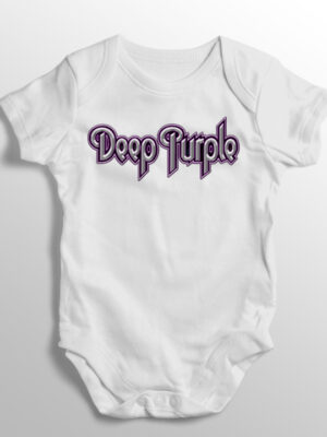 Βρεφικό φορμάκι/Deep purple, Deep purple,rock band,purple letters,lettering,3d effect, φορμάκι για μωρά,με τύπωμα,ρόκ συγκρότημα,μουσική,φορμάκι για μωρά,μωρουδιακά ρούχα,φορμάκι με σχέδιο,baby,φορμάκι με τύπωμα,φορμάκι με στάμπα,φορμάκι άσπρο,φορμάκια,στάμπες