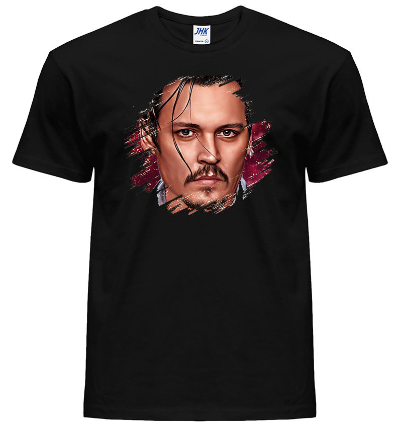 Μπλουζάκι με στάμπα/Johnny Depp