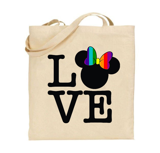 Τσάντα tote/Love LGBTQΙ