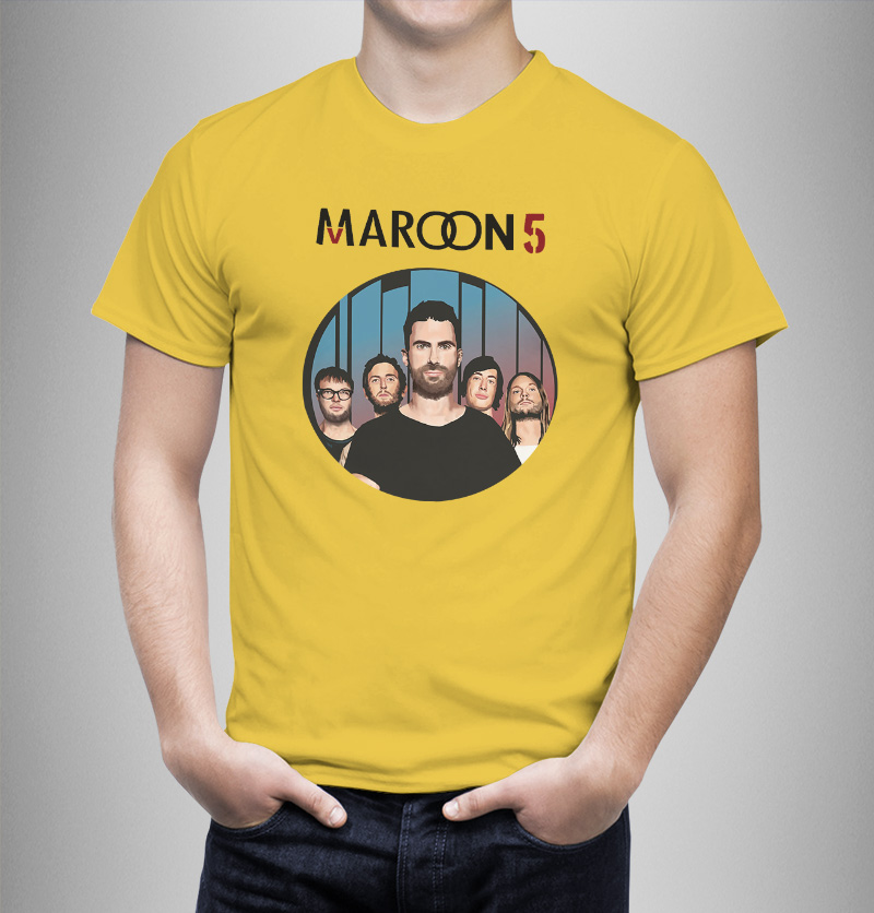 Μπλουζάκι με στάμπα/Maroon 5
