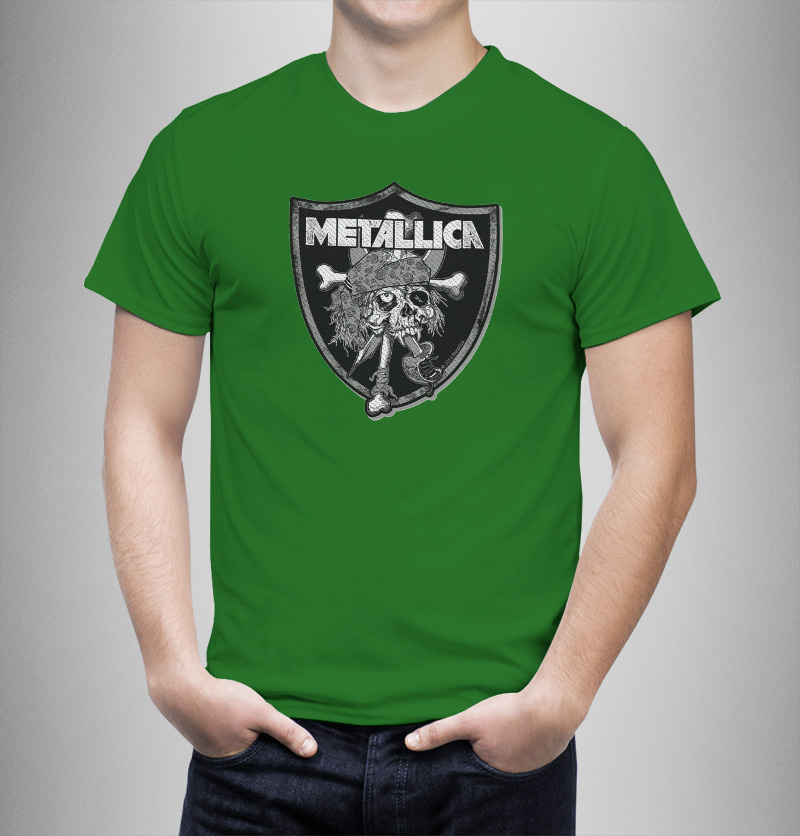 Μπλουζάκι με στάμπα/Metallica mascot