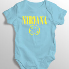 Βρεφικό φορμάκι/Nirvana smiley, φορμάκι για μωρά, με τύπωμα,Νιρβάνα,συγκρότημα,μουσική,ροκ,oldschool,rocknroll,Nirvana,music,φορμάκι για μωρά,μωρουδιακά ρούχα,φορμάκι με σχέδιο,baby,φορμάκι με τύπωμα,φορμάκι με στάμπα,φορμάκι,μπλέ φορμάκια,στάμπες