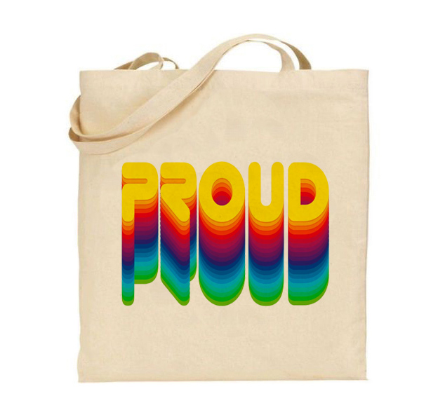 Τσάντα tote/Proud LGBTQ