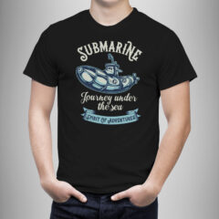 Μπλουζάκι με στάμπα/Submarine, μπλουζάκι με τύπωμα, υποβρύχιο,καλοκαιρινό,θάλασσα ,t-shirt with summer print,μαύρο μπλουζάκι με στάμπα,μπλουζάκι κοντομάνικο,μπλουζάκι με σχέδιο,t-shirt με σχέδιο,ανδρικό t-shirt,βαμβακερό μπλουζάκι.