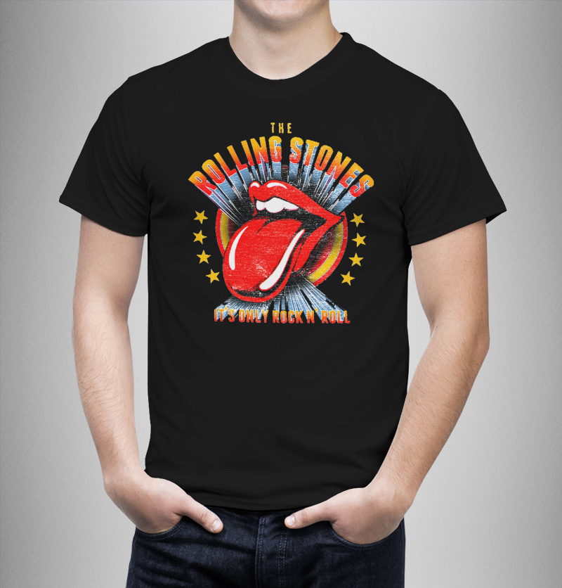 Μπλουζάκι με στάμπα /Rock n’ Roll