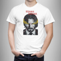 Μπλουζάκι με στάμπα/Keanu Reeves, Μπλουζάκι με σχέδιο,διάσημοι,χόλυγουντ,Keanu Reeves,λευκό μπλουζάκι με στάμπα,μπλουζάκι κοντομάνικο,μπλουζάκι με σχέδιο,t-shirt με σχέδιο,ανδρικό t-shirt,βαμβακερό μπλουζάκι.