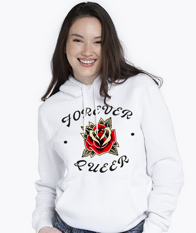 forever queer,girl hoodie