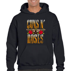 Ανδρικό φούτερ/Guns n'Roses, Φούτερ μαύρο, με τύπωμα, μουσικό συγκρότημα,Guns n Roses, μουσική,φούτερ με στάμπα,φούτερ ανδρικό,φούτερ με κουκούλα και τσέπες,φούτερ με εκτύπωση,hoodie.