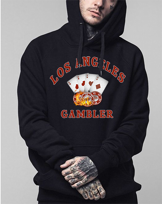 Ανδρικό φούτερ/ LA gambler