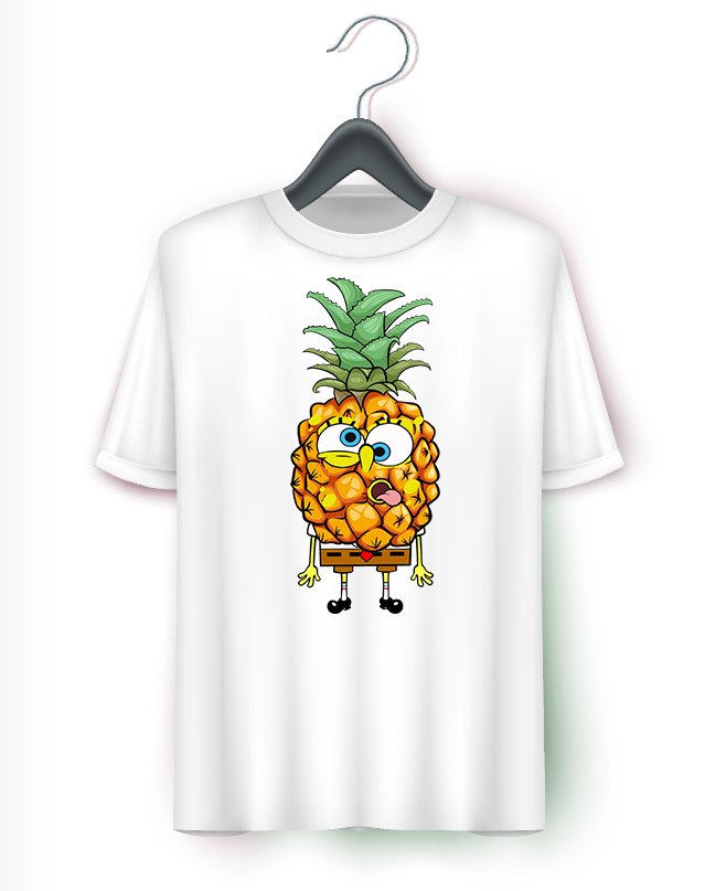 Mπλουζάκι παιδικό με στάμπα/Spongebob pinapple suit